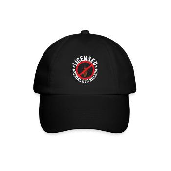 Exterminateurs de lutte antiparasitaire - Casquette classique - noir/noir - Devant