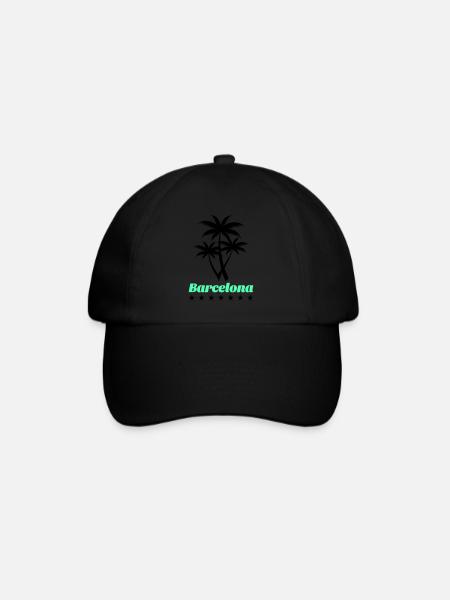 Barcelona - Baseball Cap - black/black