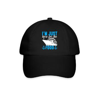 Croisière Vacances Bateau de croisière - Casquette classique - noir/noir - Devant