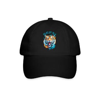 Tigre Du Népal - Casquette classique - noir/noir - Devant