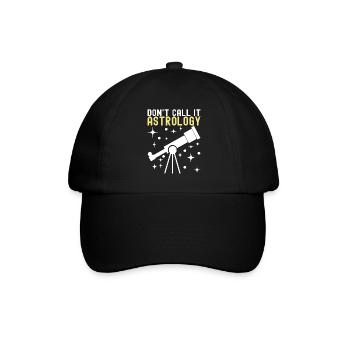 Atronome Astronomy - Baseball Cap - black/black - Front