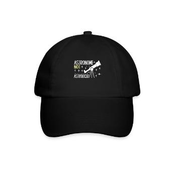 Astronomie astronome - Casquette classique - noir/noir - Devant