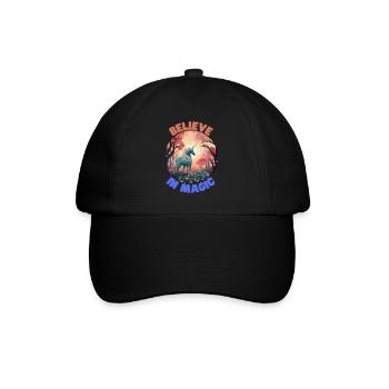 Unicorn3 - Baseball Cap - black/black - Front