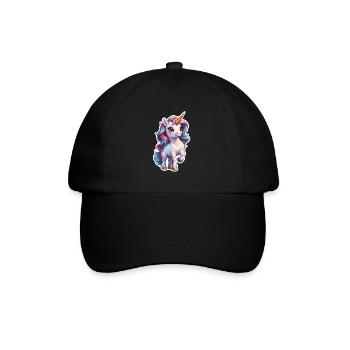 licorne - Casquette classique - noir/noir - Devant