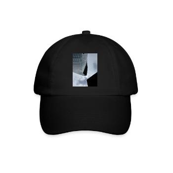 Skyscraper - Baseballkappe - Schwarz/Schwarz - Vorne