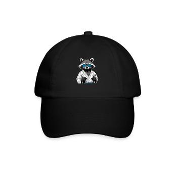 raton laveur arts martiaux karaté judo mma idée cadeau - Casquette classique - noir/noir - Devant