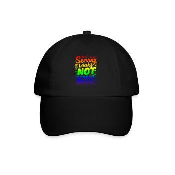 SERVIR L’APPARENCE, PAS LES RÔLES DE GENRE - Casquette classique - noir/noir - Devant