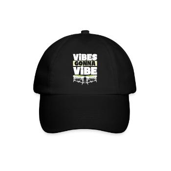 Vibraphon, vibraphoniste - Casquette classique - noir/noir - Devant