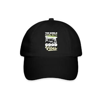 Vibraphon, vibraphoniste - Casquette classique - noir/noir - Devant