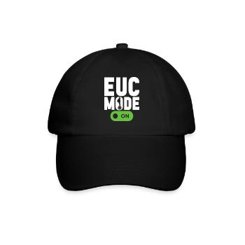 EUC Monoroue - Casquette classique - noir/noir - Devant