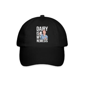 Intolérance au lactose Intolérance au lactose - Casquette classique - noir/noir - Devant