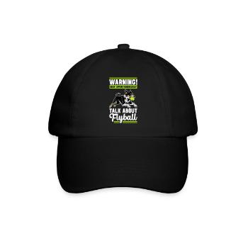 Flyball Dog Sports - Baseball Cap - black/black - Front