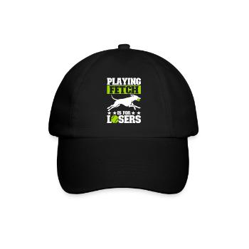 Flyball Dog Sports - Baseball Cap - black/black - Front