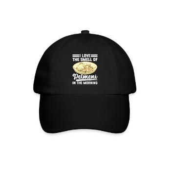 Pelmeni Russian Cuisine - Baseball Cap - black/black - Front