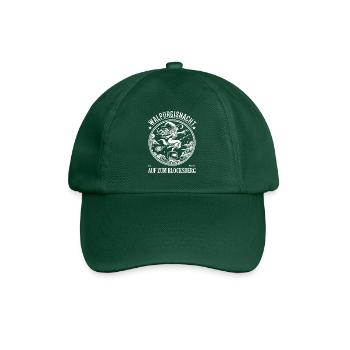 Walpurgis Night Design pour les fans de sorcières - Casquette classique - vert bouteille - Devant