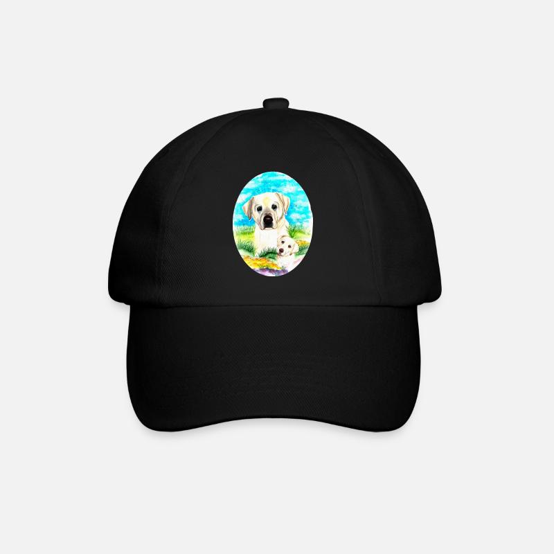 Sir Wilson - Baseballkappe - Schwarz/Schwarz