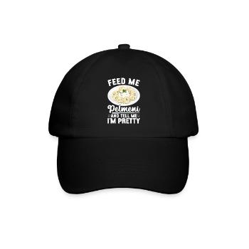Pelmeni Cuisine russe - Casquette classique - noir/noir - Devant
