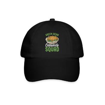 Casserole de haricots verts - Casquette classique - noir/noir - Devant