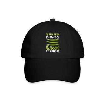 Casserole de haricots verts - Casquette classique - noir/noir - Devant