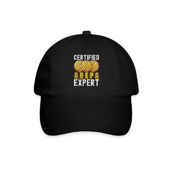 Venezuelan Arepas - Baseball Cap - black/black - Front