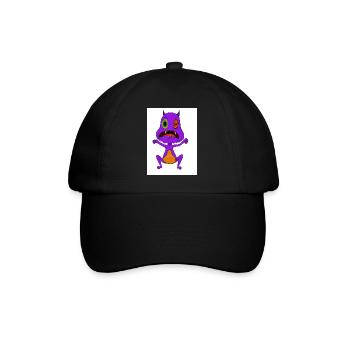 Monster - Baseball Cap - black/black - Front