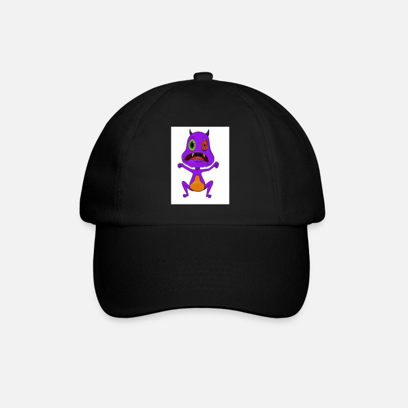 Monstre - Casquette classique - noir/noir