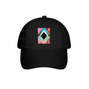 Gran Canaria Palm Trees Summer Sun Beach Sea - Baseball Cap - black/black - Front
