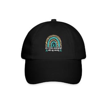 Trouble anxieux Trouble anxieux - Casquette classique - noir/noir - Devant
