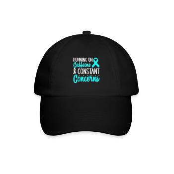 Trouble anxieux Trouble anxieux - Casquette classique - noir/noir - Devant