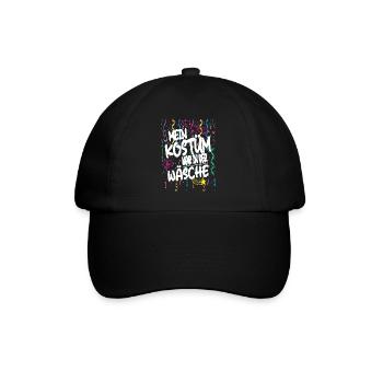 Mon costume était dans la laveuse pour la fête foraine - Casquette classique - noir/noir - Devant