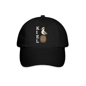 Mouette de Kiel - Casquette classique - noir/noir - Devant