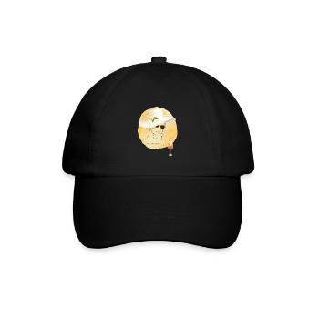 Amalfi Mood Lemon Summer Design - Baseball Cap - black/black - Front