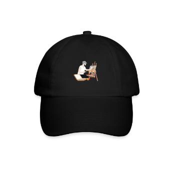 Peintre Dessiner Peinture Peinture Image - Casquette classique - noir/noir - Devant