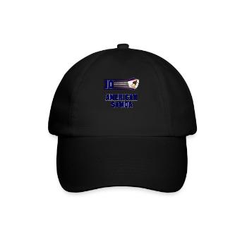 American Samoa - Baseball Cap - black/black - Front