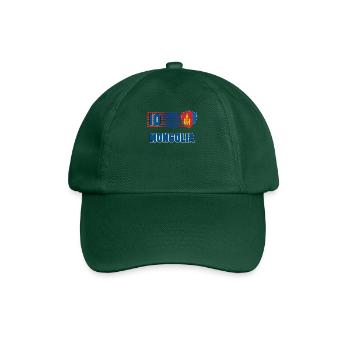 Mongolie - Casquette classique - vert bouteille - Devant