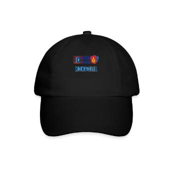 Mongolie - Casquette classique - noir/noir - Devant