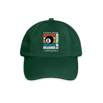 Billard - Casquette classique - vert bouteille - Devant