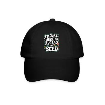 Gardener Garden Plants Gardening - Baseball Cap - black/black - Front