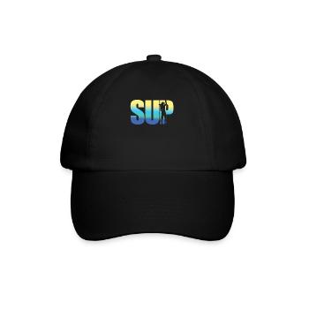 SUP Damen - Baseballkappe - Schwarz/Schwarz - Vorne