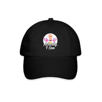 Feminist Womens Rights Female - Baseballkappe - Schwarz/Schwarz - Vorne