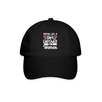Feminist Womens Rights Female - Baseballkappe - Schwarz/Schwarz - Vorne