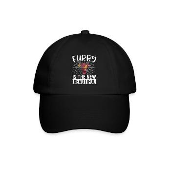 Vache bovine écossaise des Highlands - Casquette classique - noir/noir - Devant