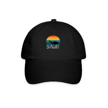 Sea Brook Beach New Hampshire Diving - Baseball Cap - black/black - Front