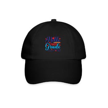 Bonjour Première année Rainbow Girls Boys Équipe d’enseignants - Casquette classique - noir/noir - Devant