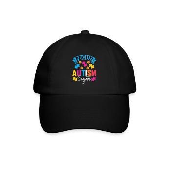 Autisme Mère Fille Fils Autistic Parents Enfant - Casquette classique - noir/noir - Devant