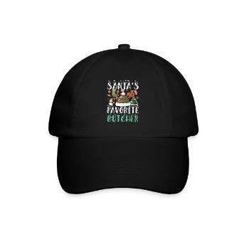 Cadeau de Noël Butcher Butcher’s Shop - Casquette classique - noir/noir - Devant