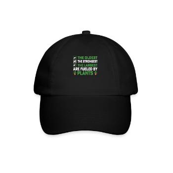 Tierschützer Veganer Vegetarier Tierliebhaber Tier - Baseballkappe - Schwarz/Schwarz - Vorne