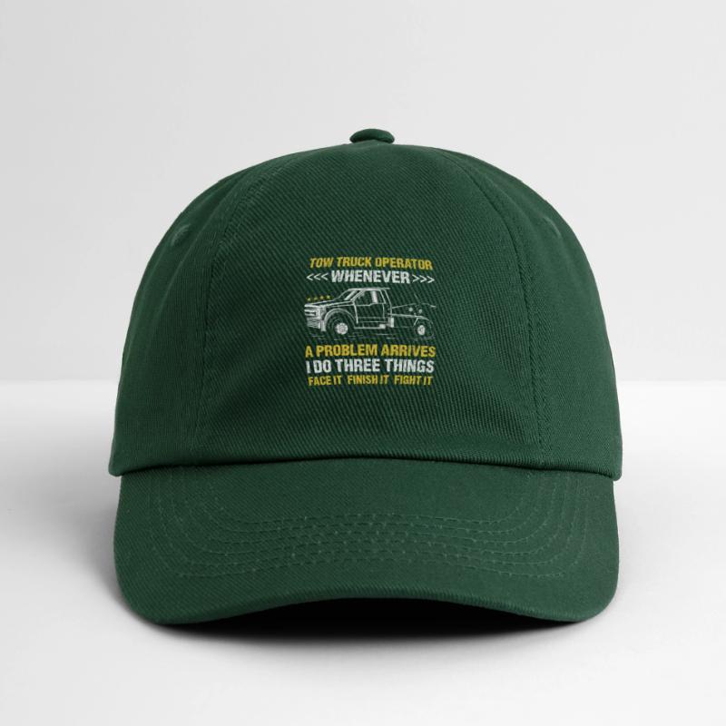 Whenever A Problem Arrives I Do Three Things Tow Baseball Cap