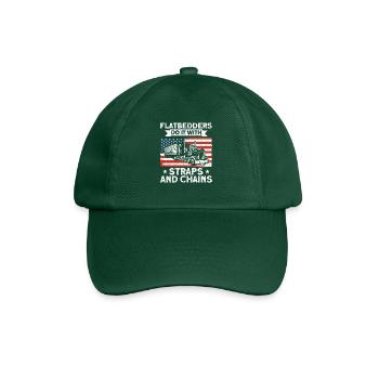 Semi-remorque Trucker Trucker Truck driver cadeau - Casquette classique - vert bouteille - Devant