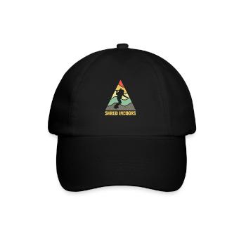 Ski Sking Snowboard Sports d’hiver Skieurs - Casquette classique - noir/noir - Devant